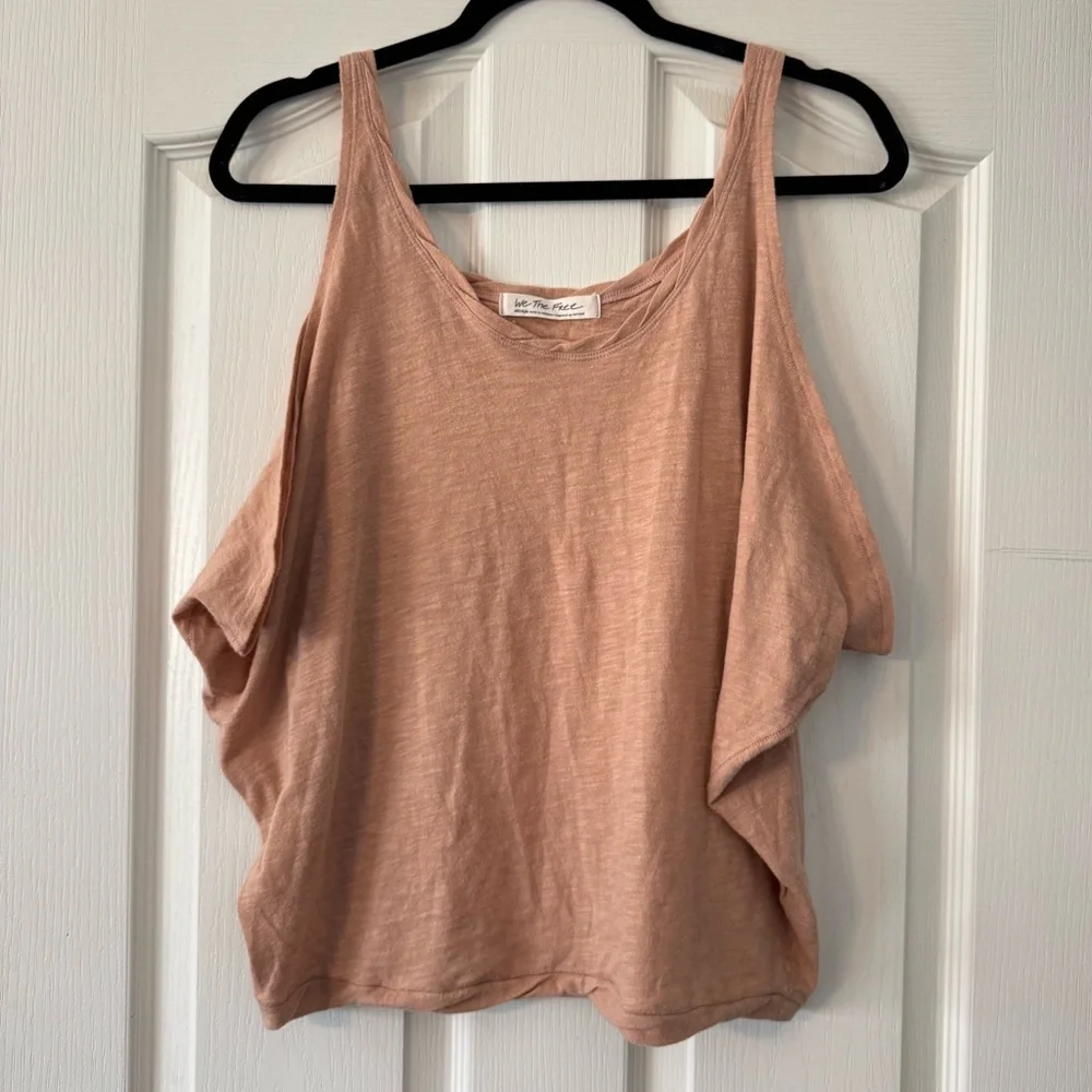 Free People/We the Free Coral, Sleeveless “Pearl Tank” - Picture 3 of 9